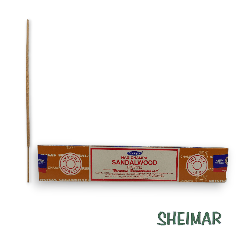 INCIENSO SATYA® NAG CHAMPA Y SÁNDALO 15g